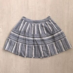 J.O.A. Linen and Cotton Mini Skirt